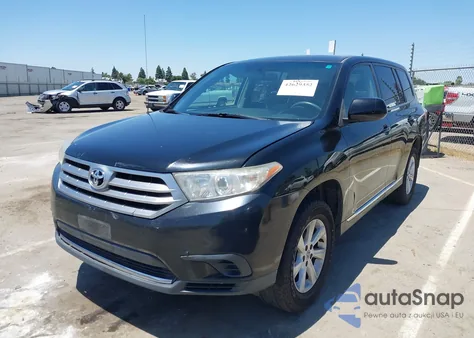 2012 Toyota Highlander from USA, damaged, VIN 5TDZA3EH8CS019918
